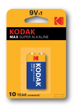  бат.KODAK MAX 6LR61 K9V/1BL  1/10