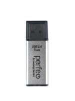 фл/д.Perfeo    8Gb E03 Silver economy series