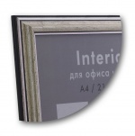 Рамка Interior 290     21х30 серебро