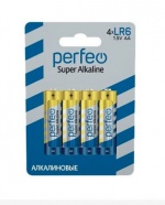  бат.Perfeo LR06-4BL Super Alkaline